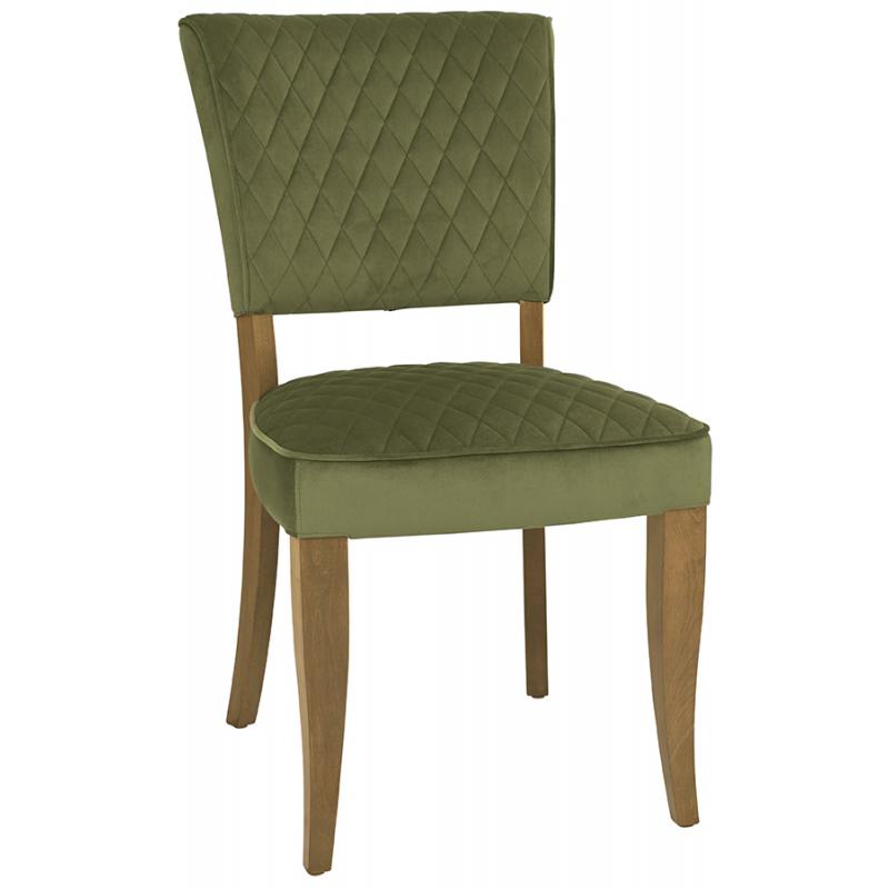 Stowe Dining Chair - Cedar Green Velvet